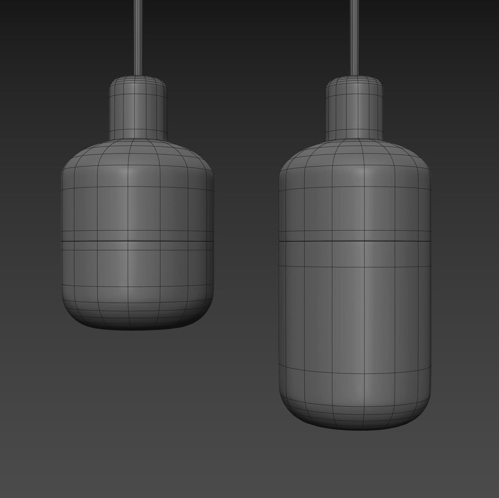 Ohm Pendant and Table Lamp Collection 3D model_7