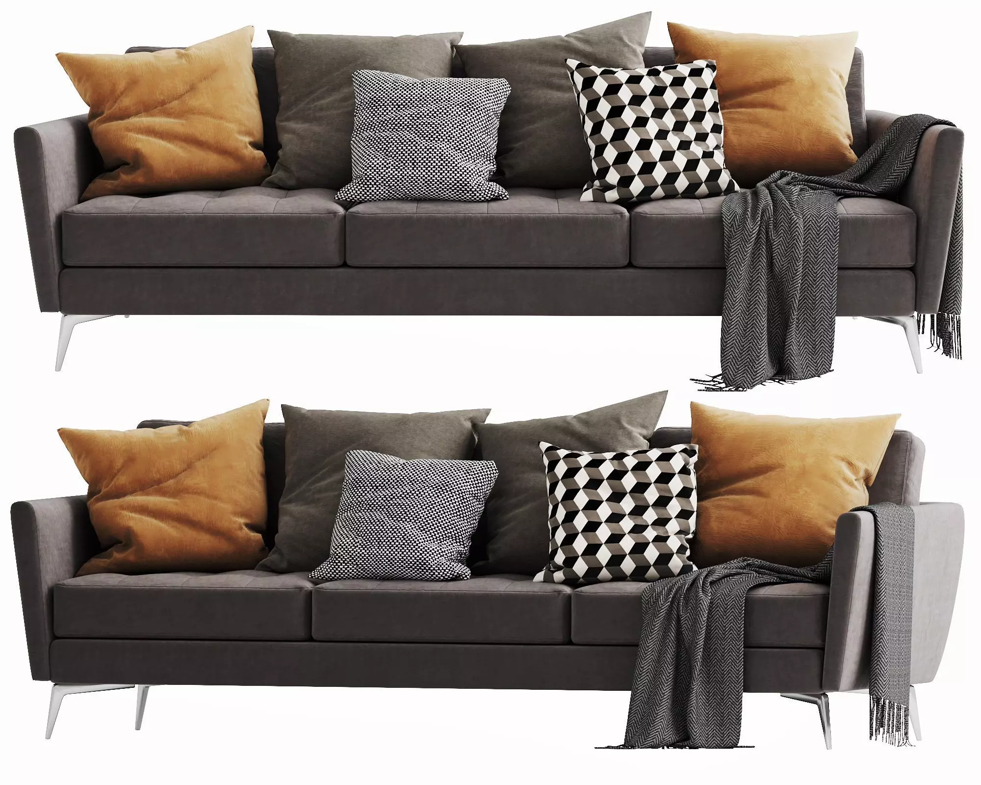 Boconcept osaka 3 seater 3D model