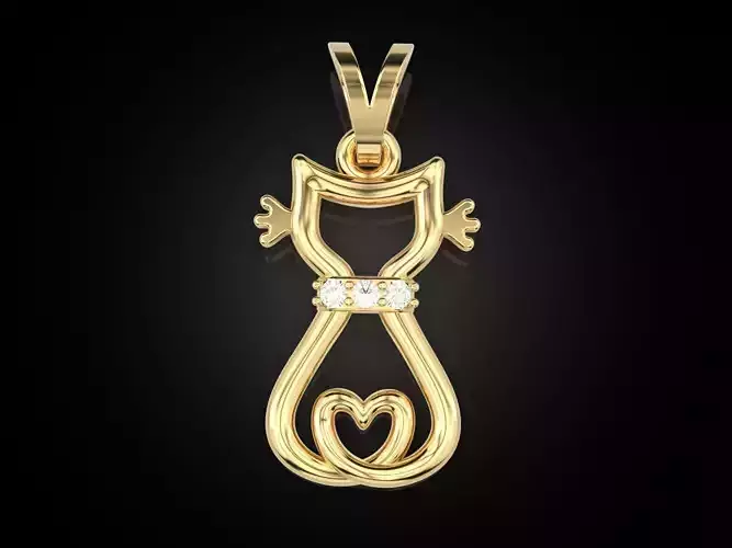 Pendant cat 2