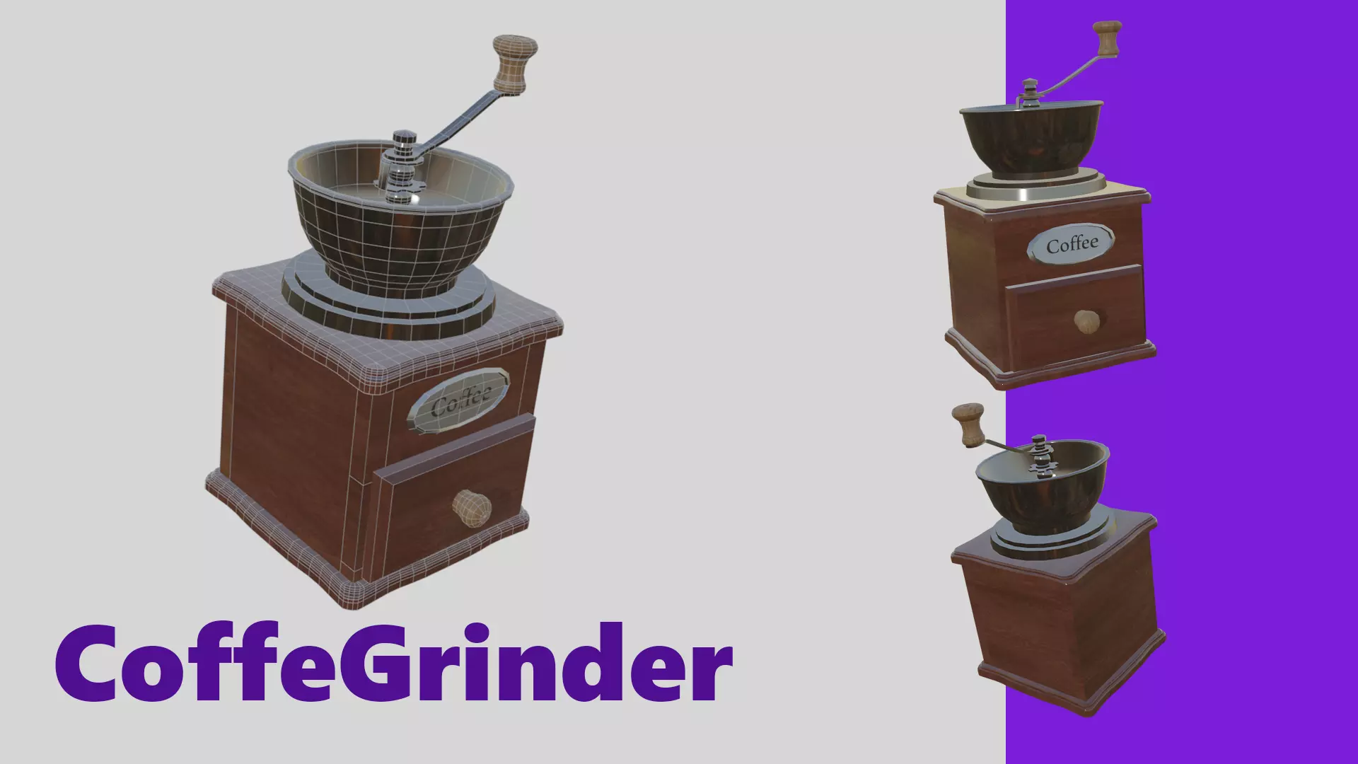 coffee grinder Free 3D model