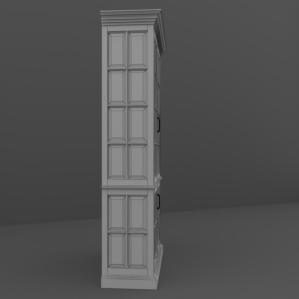 Cupboard cabinet 3D model_10