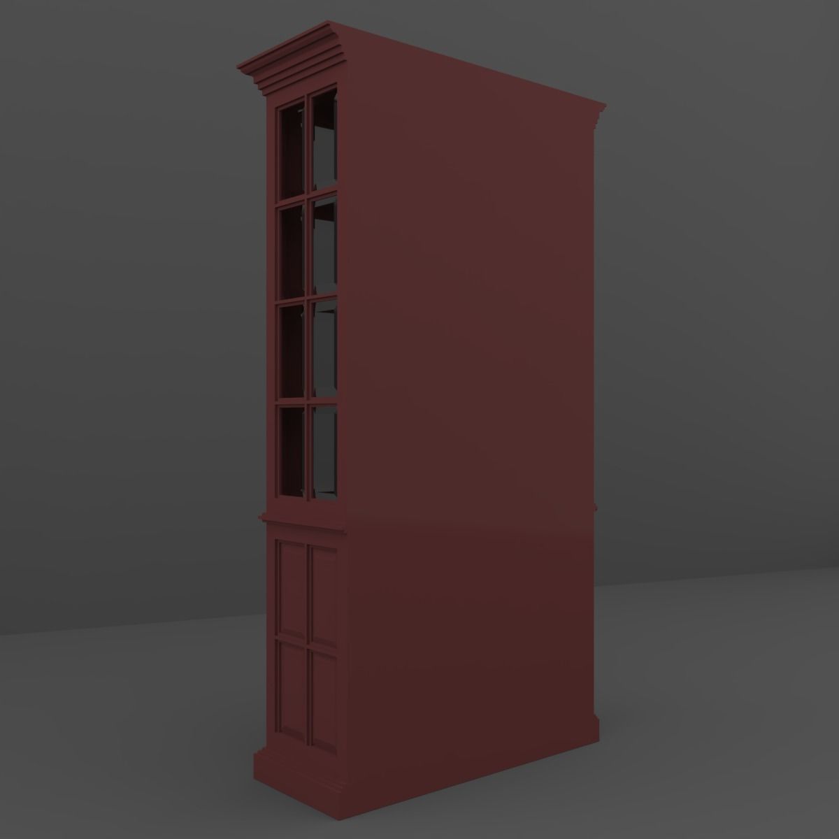 Cupboard cabinet 3D model_5