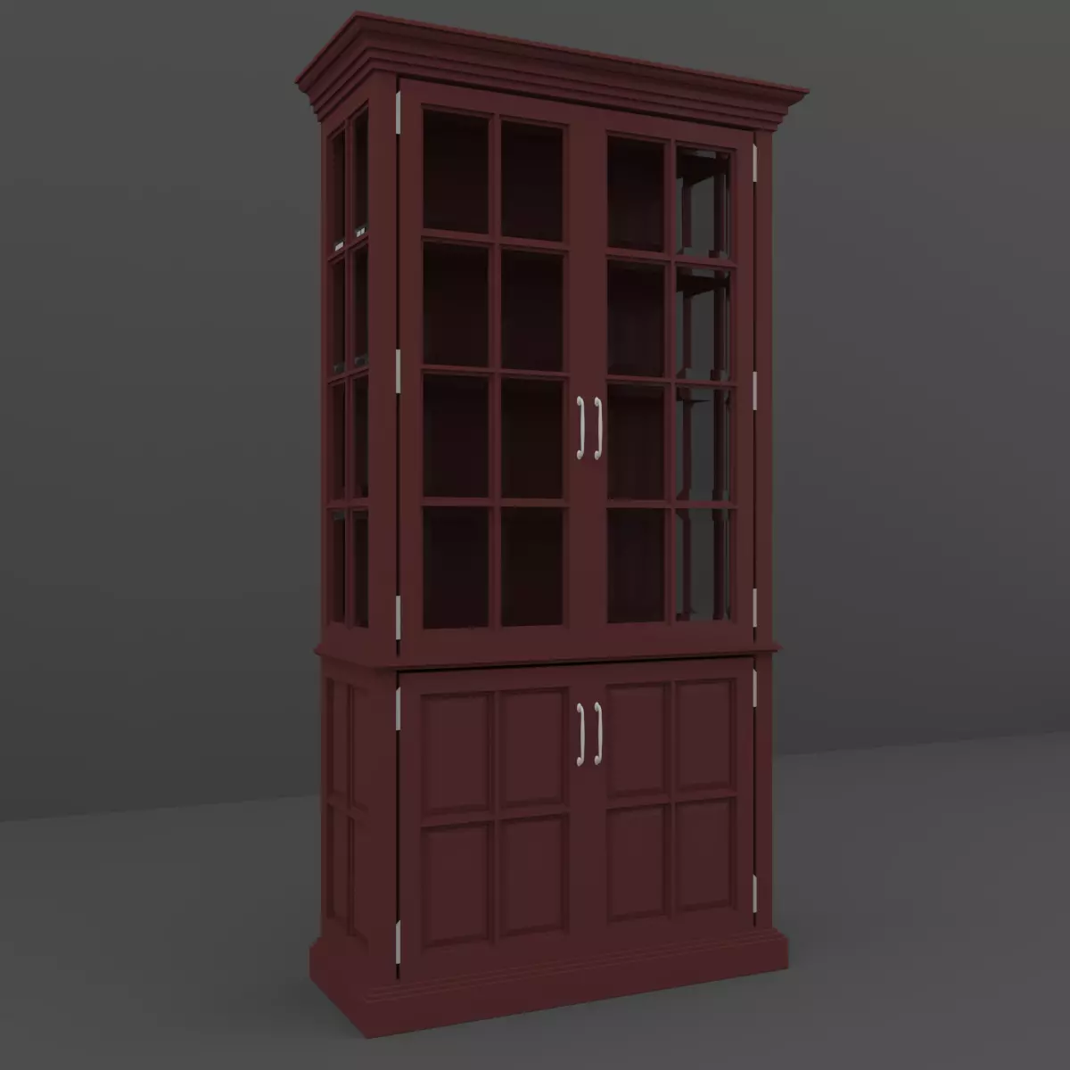 Cupboard cabinet 3D model_0
