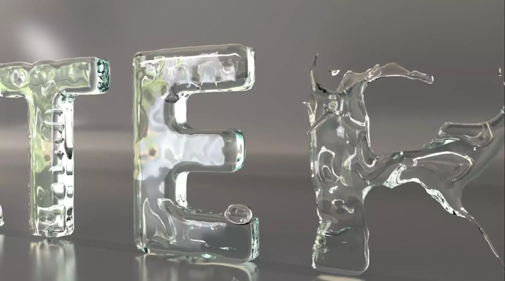 Aqua Logo Water  Text 3D model_0