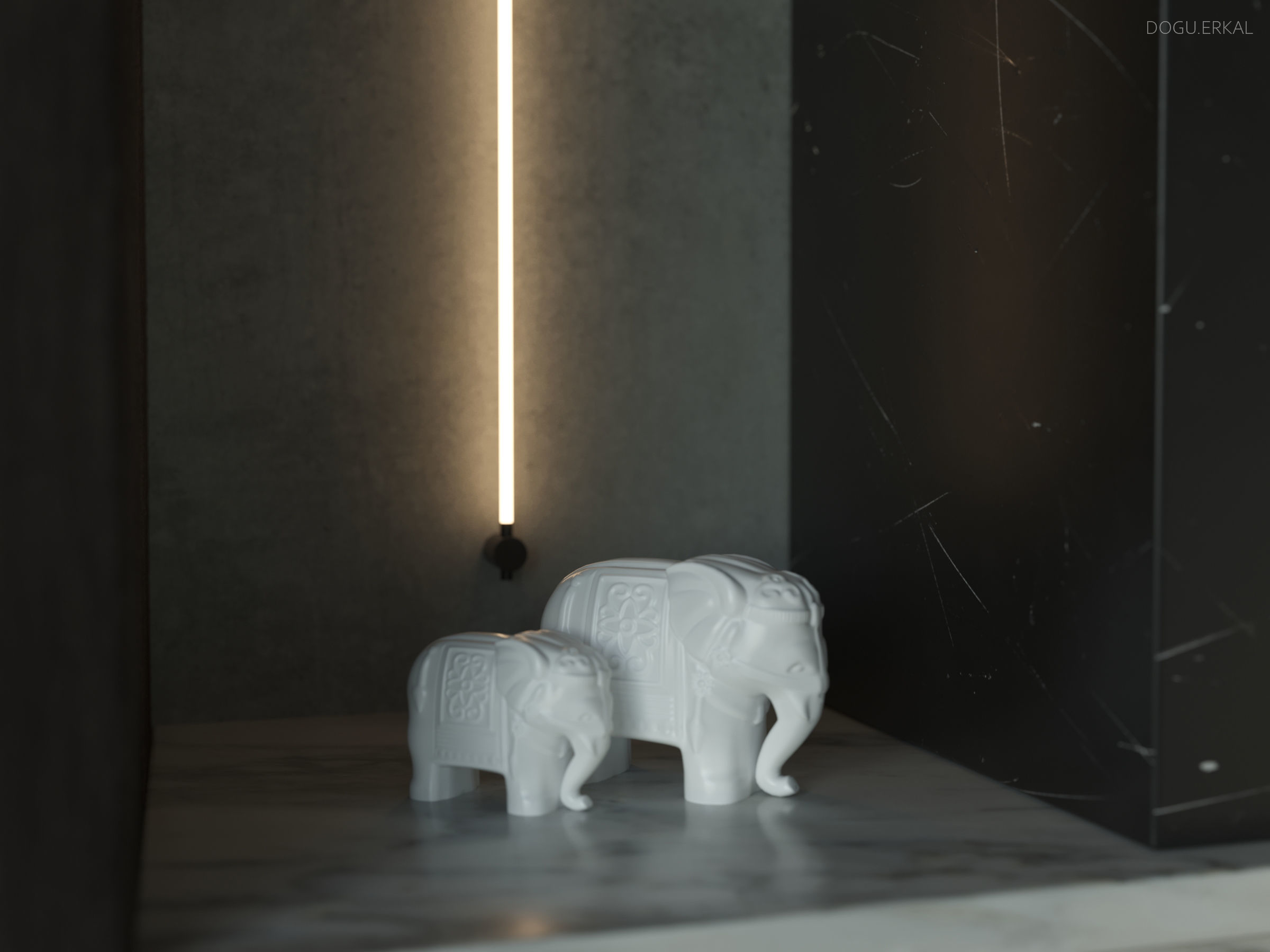 LIGHT KITCHEN DESIGN Free 3D model_3