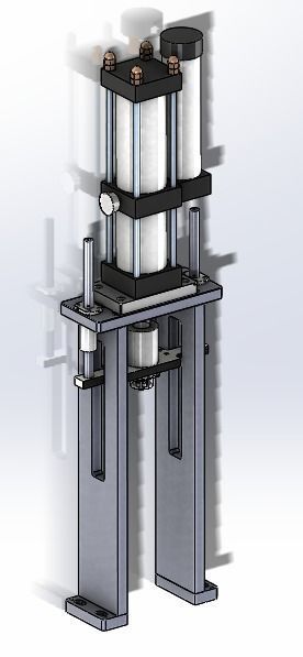 Automatic DC motor assembly production line 3D model_11
