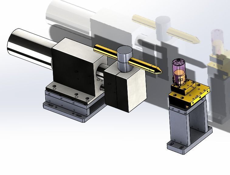 Automatic DC motor assembly production line 3D model_13