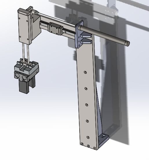 Automatic DC motor assembly production line 3D model_17