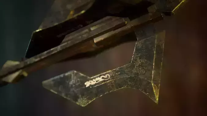 Medieval Axe - One hand - Magic - Weapons