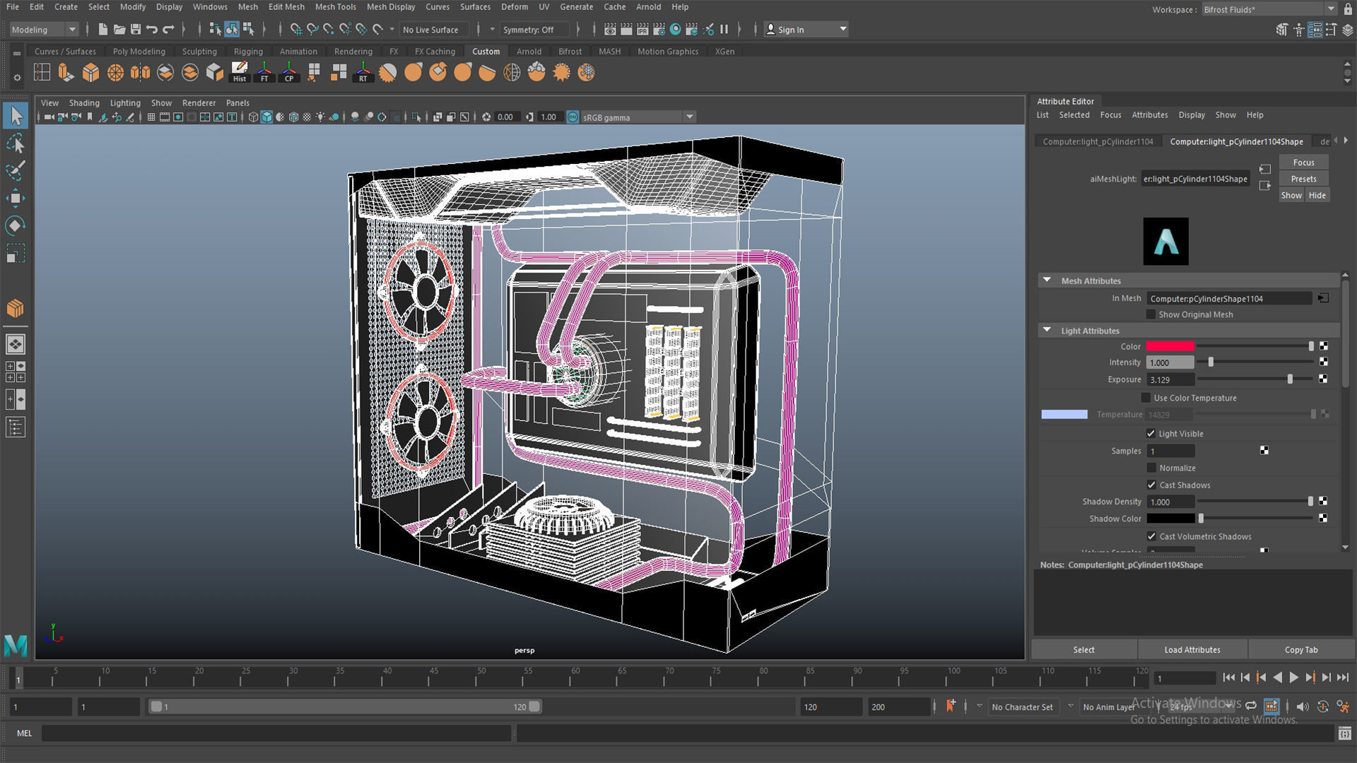 Computer fun model 3D model_2