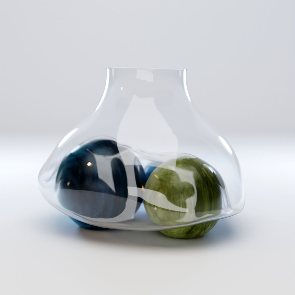Esferico Vase 3D model_8