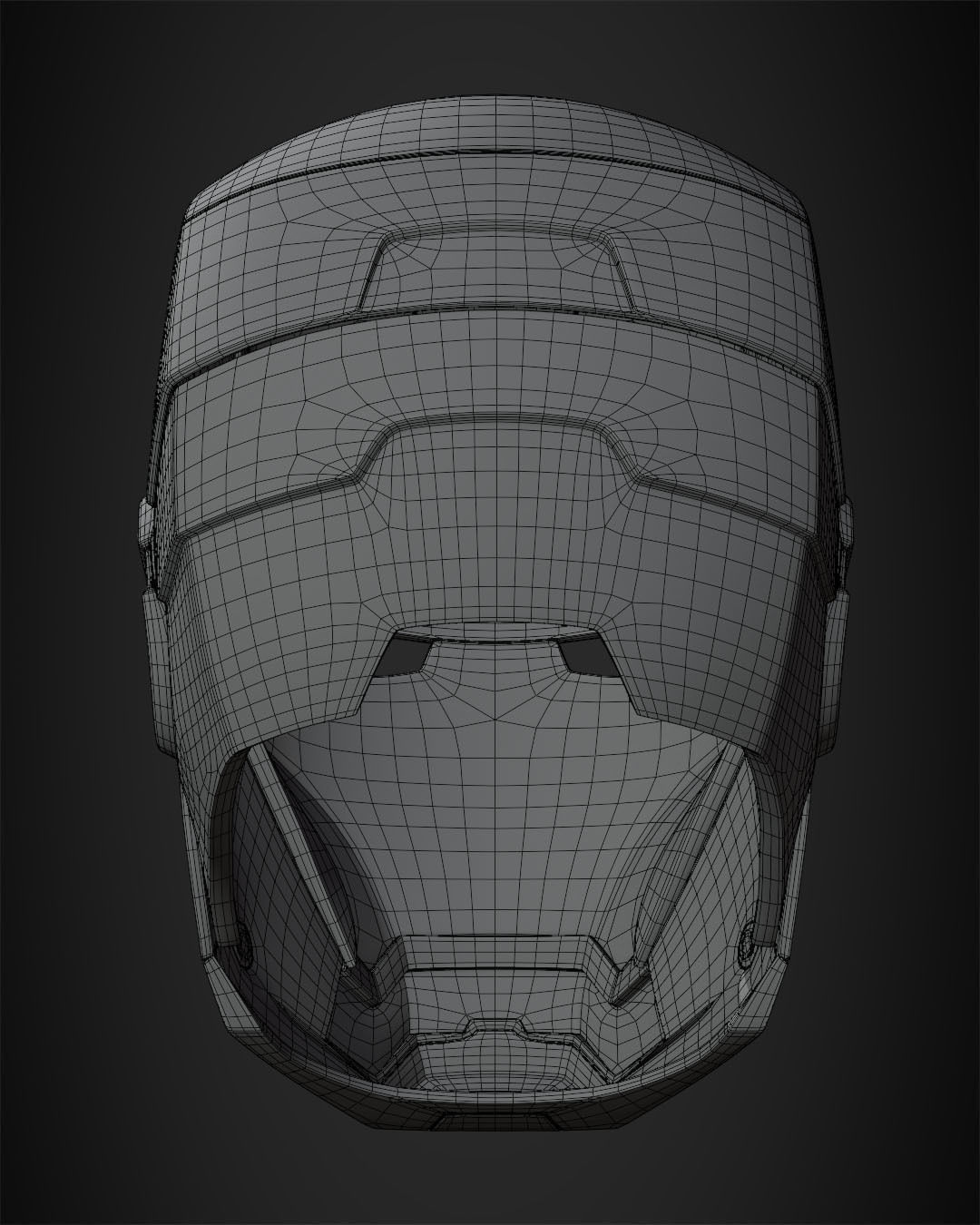 Iron Man Mark 3 Helmet for Cosplay 3D print model_15