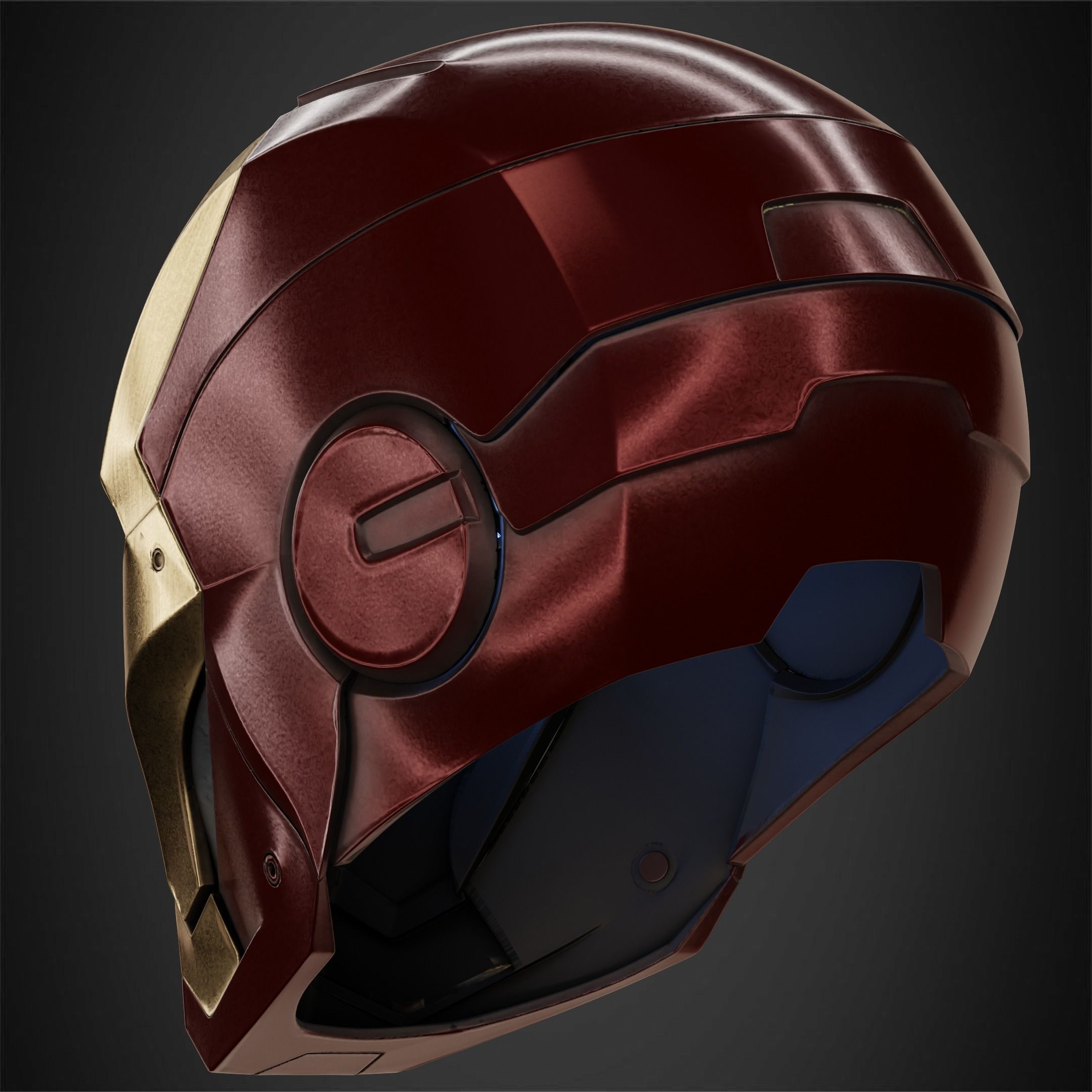 Iron Man Mark 3 Helmet for Cosplay 3D print model_5