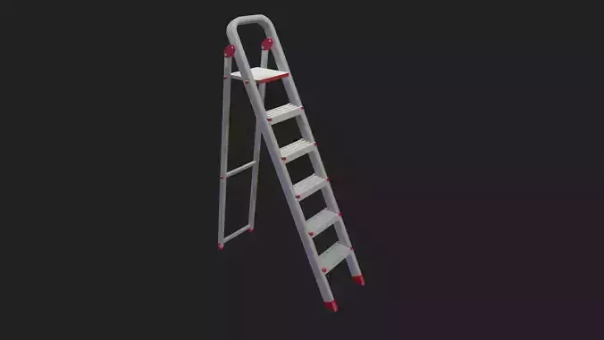 Aluminum Folding - 6 Step Ladder