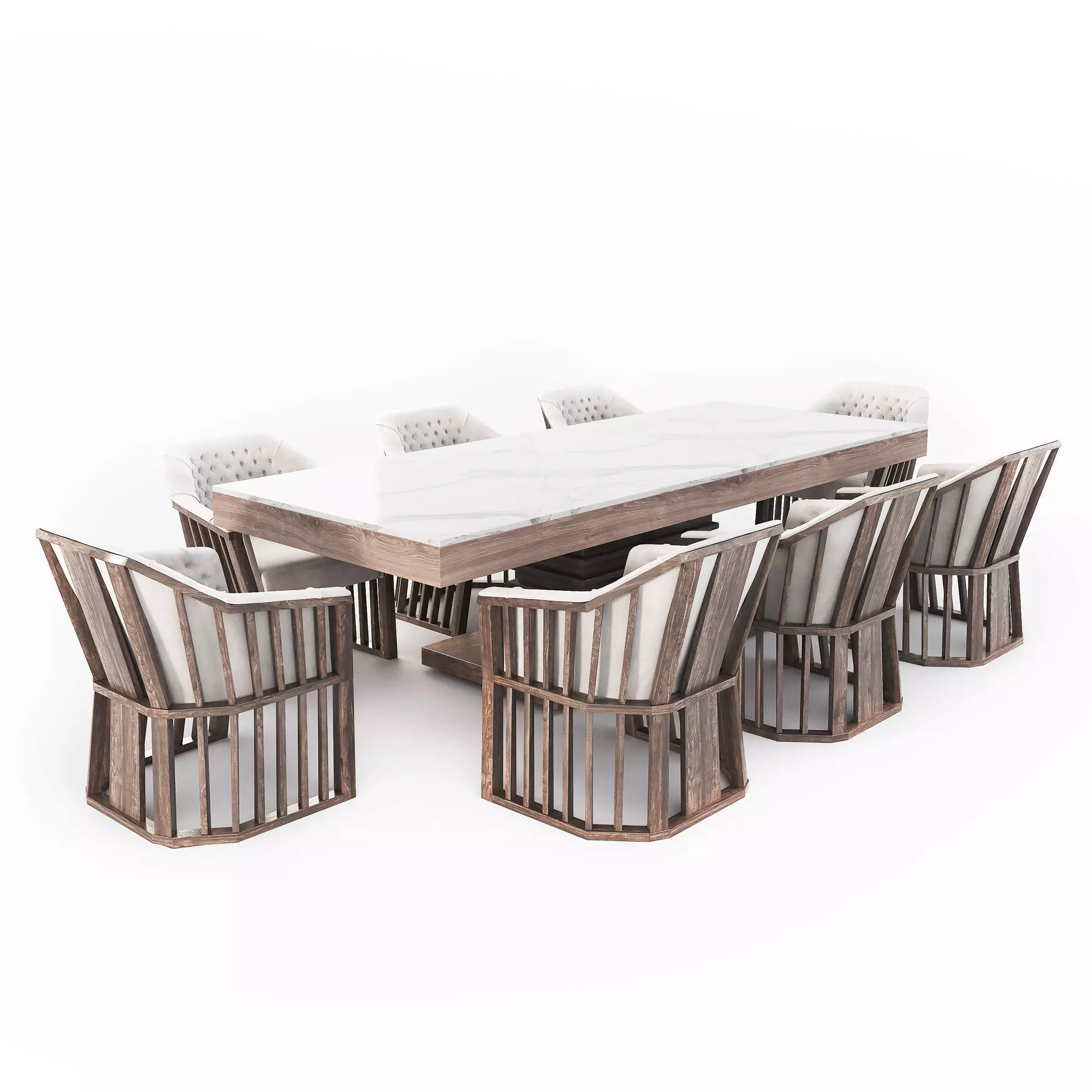 Garden Furniture Set 3D model