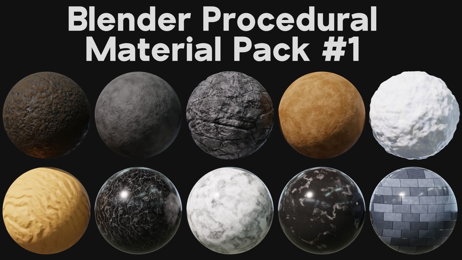 Blender Procedural Material Pack 1 Texture_1