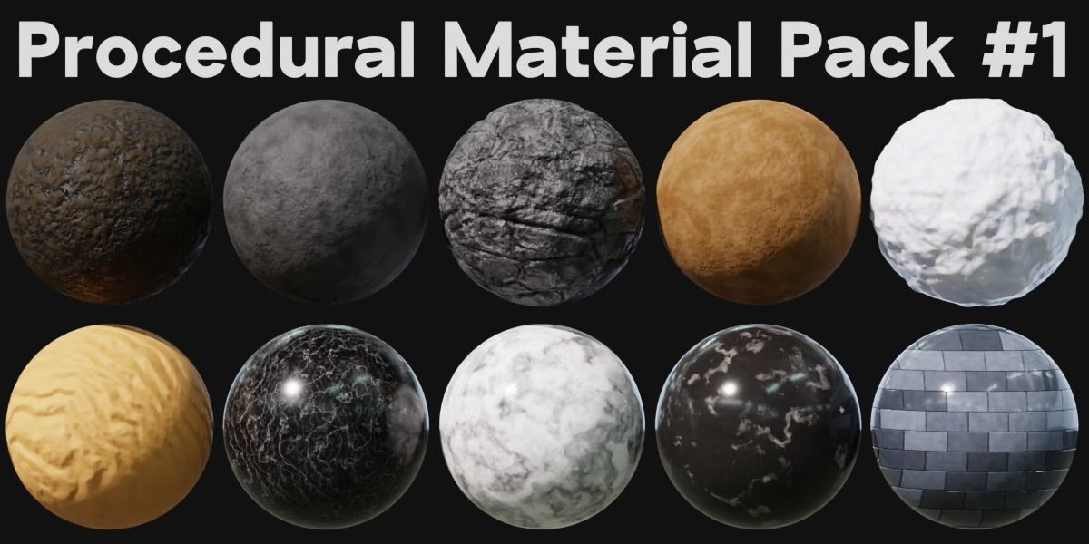 Blender Procedural Material Pack 1 Texture_2