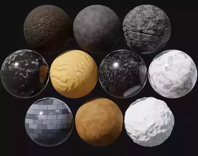 Blender Procedural Material Pack 1