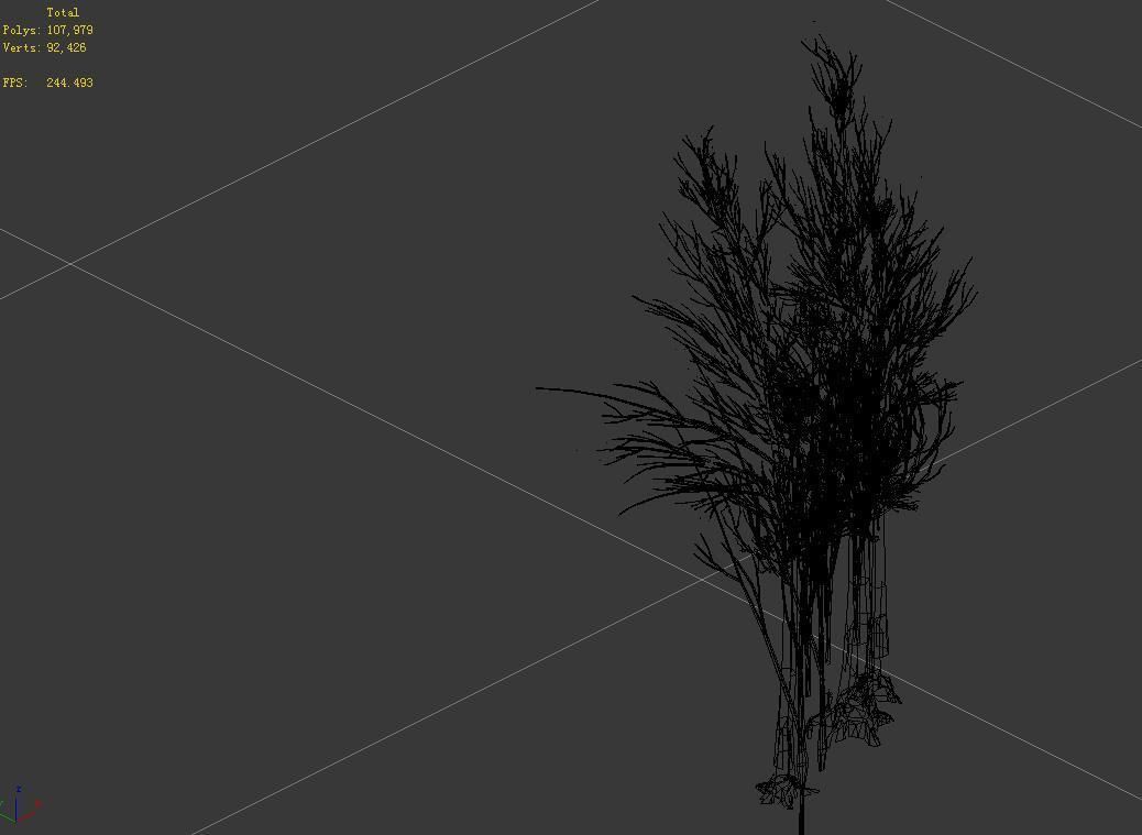 Temple of Confucius-Dead Tree 16 3D model_3