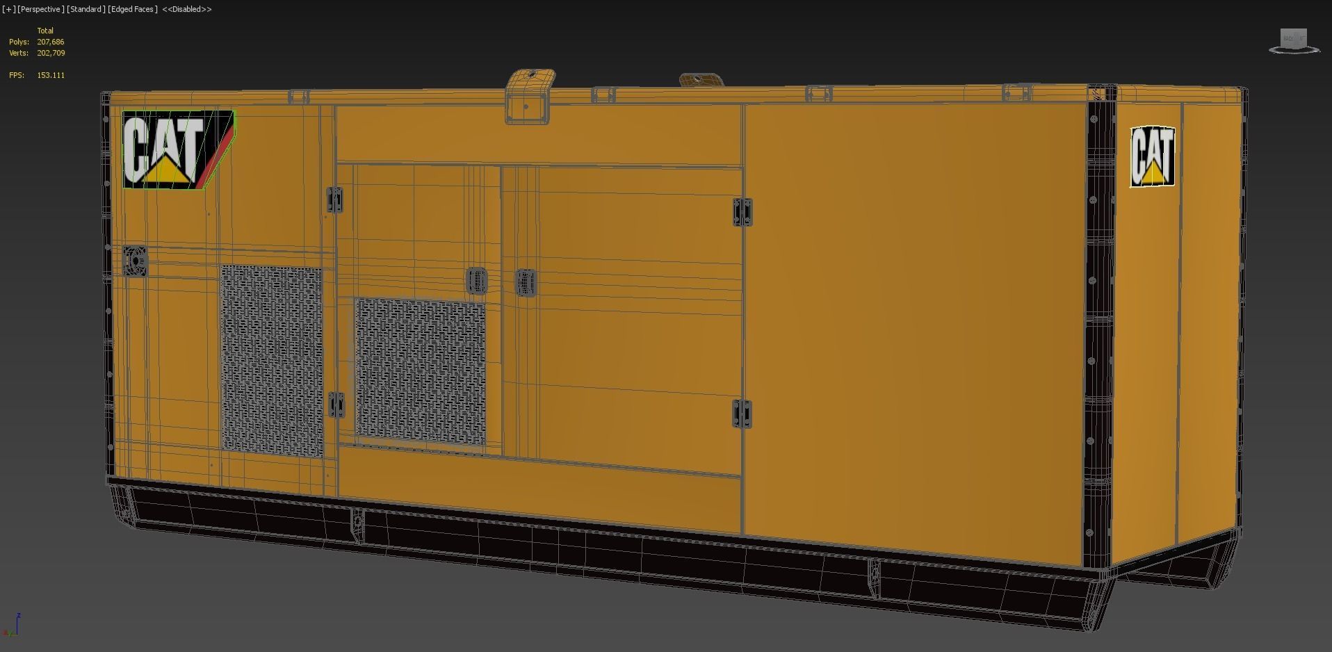 Diesel Generators 02 3D model_5