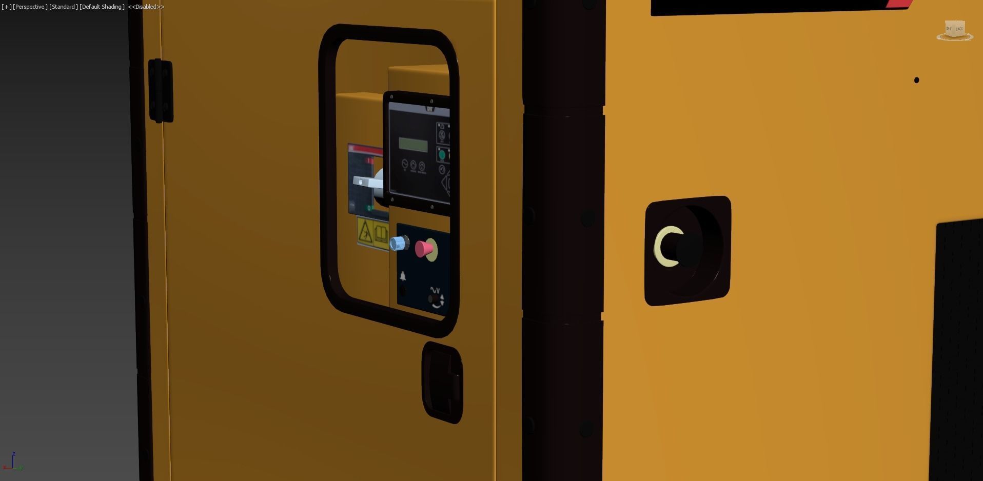 Diesel Generators 02 3D model_9