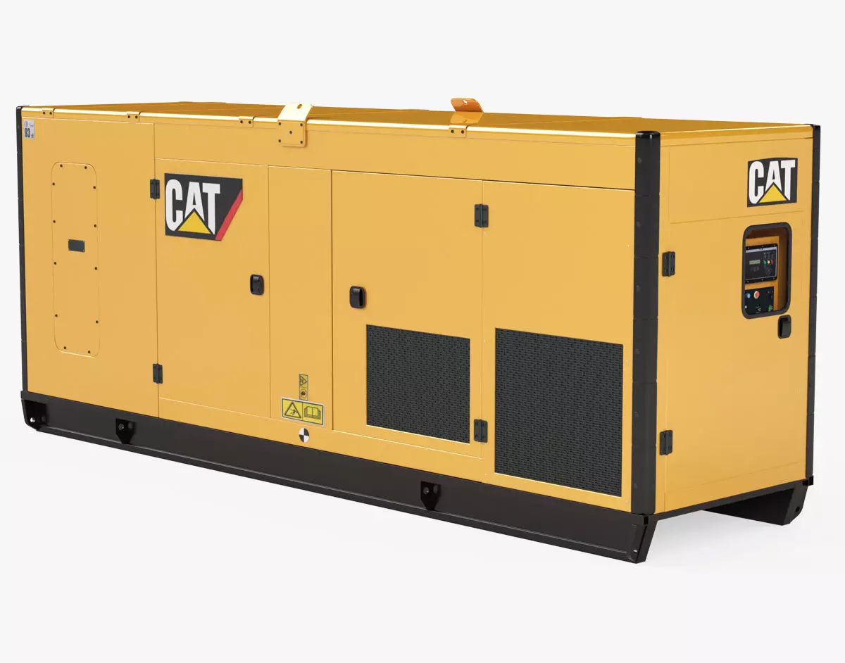 Diesel Generators 02 3D model_0