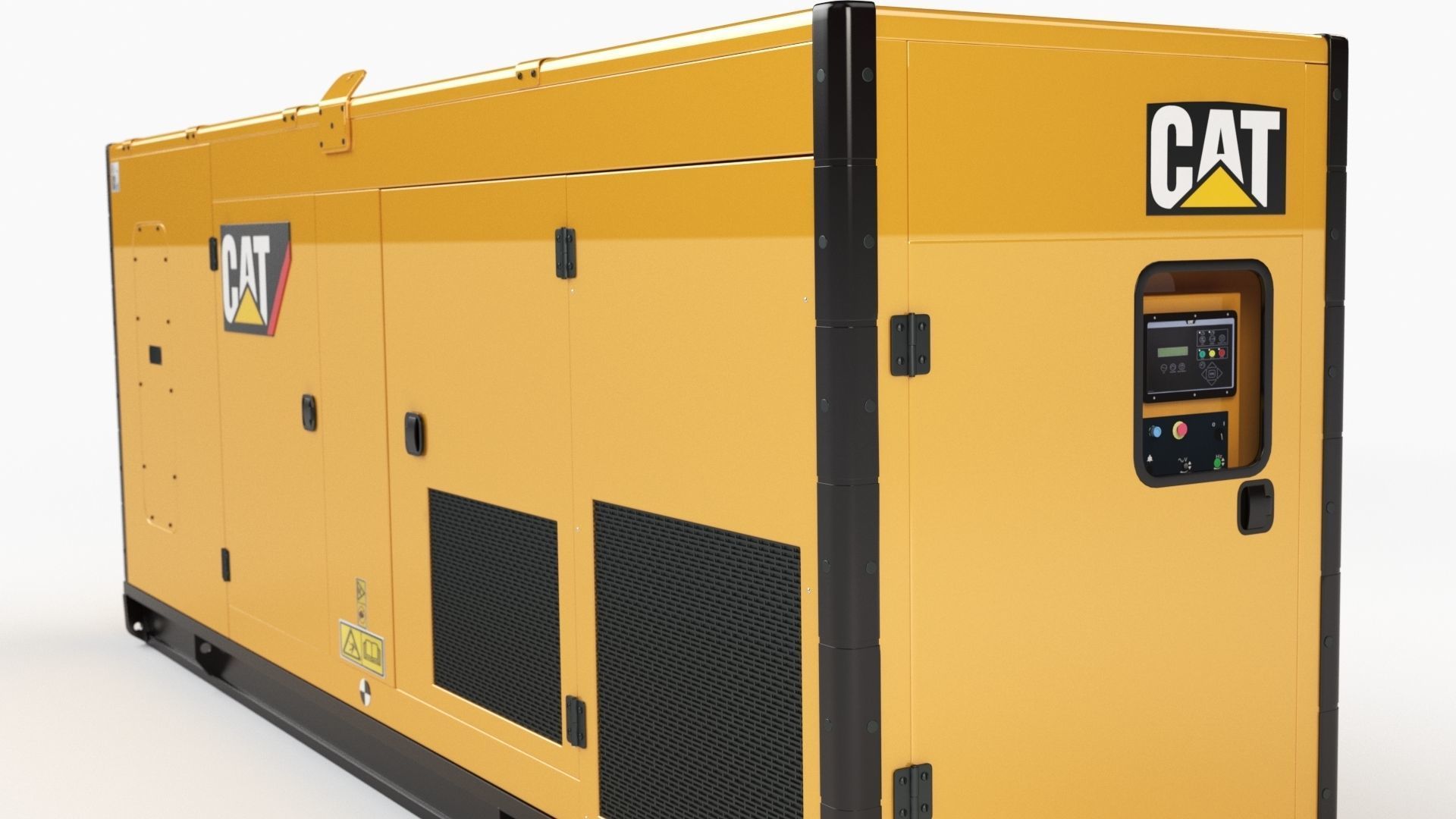 Diesel Generators 02 3D model_1