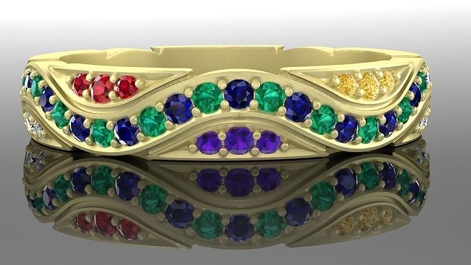 Ring snake  3D print model