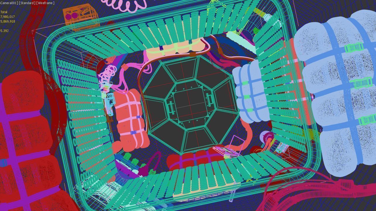 Space shuttle interior 3D model_5