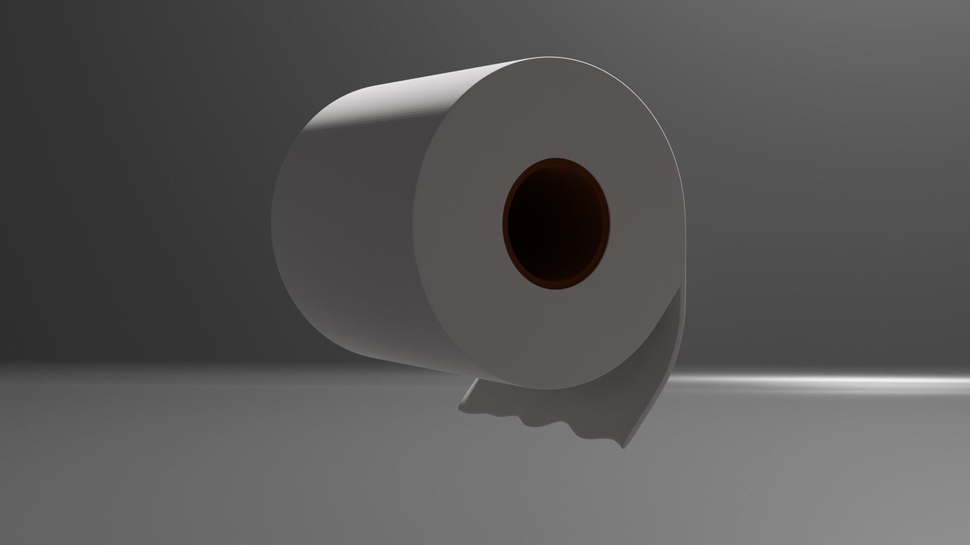 toilet paper christmas ornament 3D print model_13