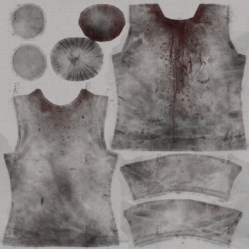 Zombie Male 3D model_8