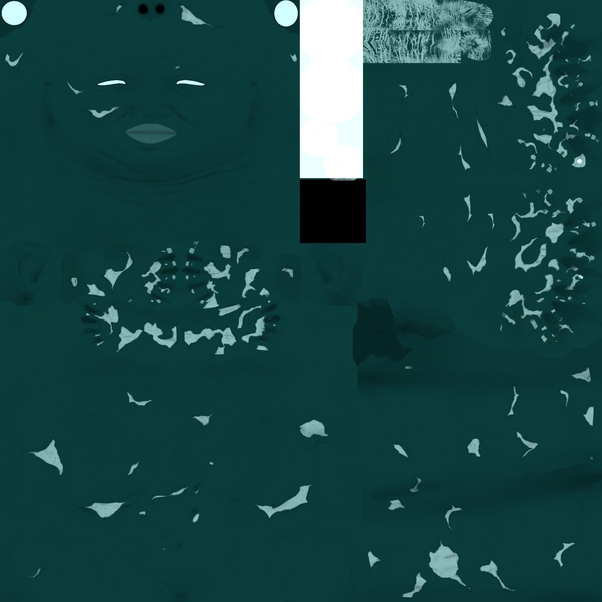 Zombie Male 3D model_3