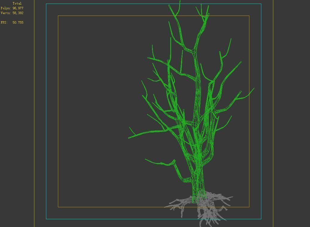 Roadside-Dead Tree 08 3D model_3