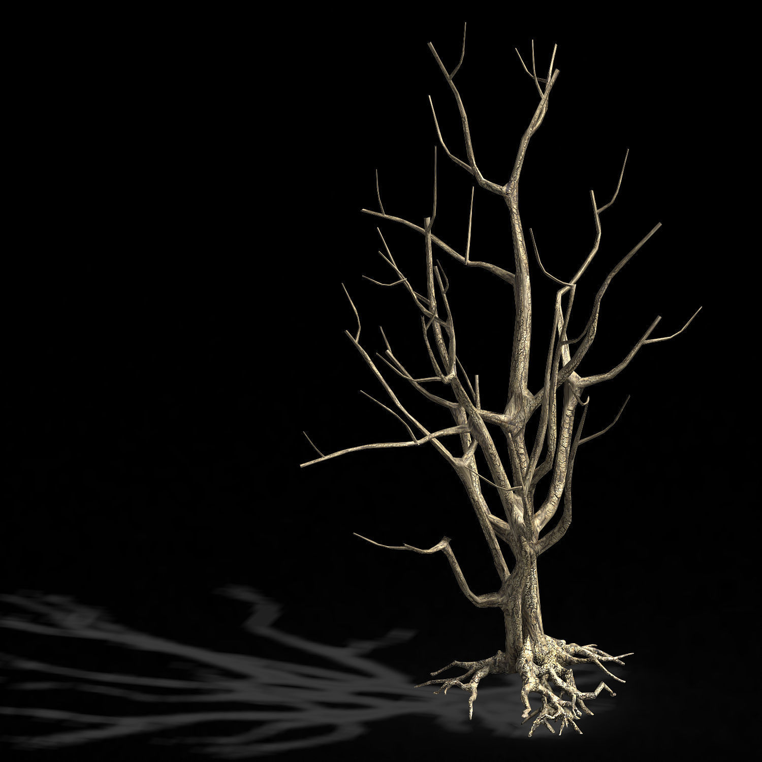 Roadside-Dead Tree 08 3D model_1