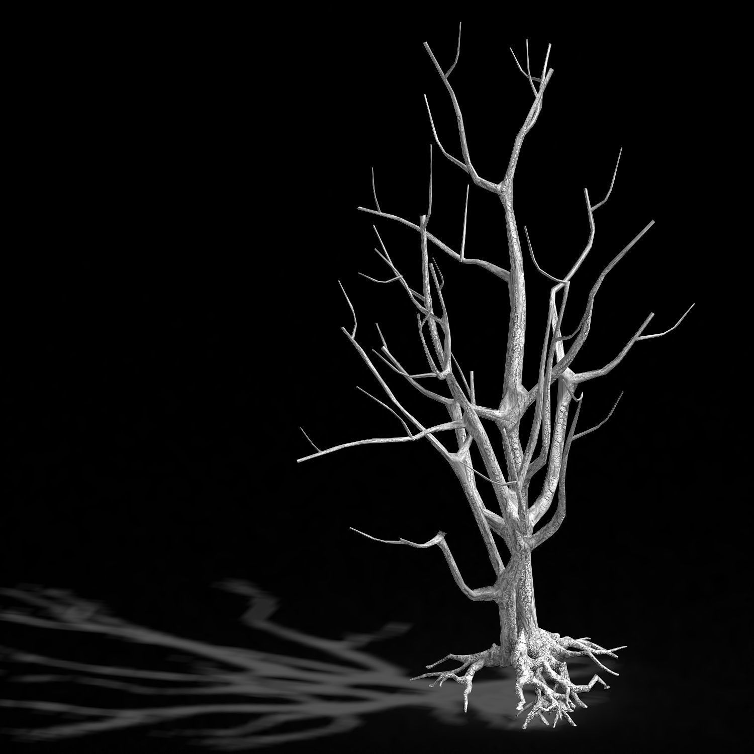 Roadside-Dead Tree 08 3D model_2