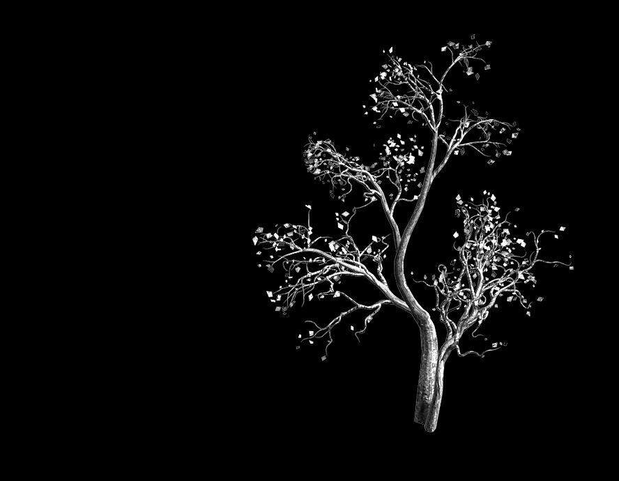 Green Plants-Landscape-Small Tree 52 3D model_2