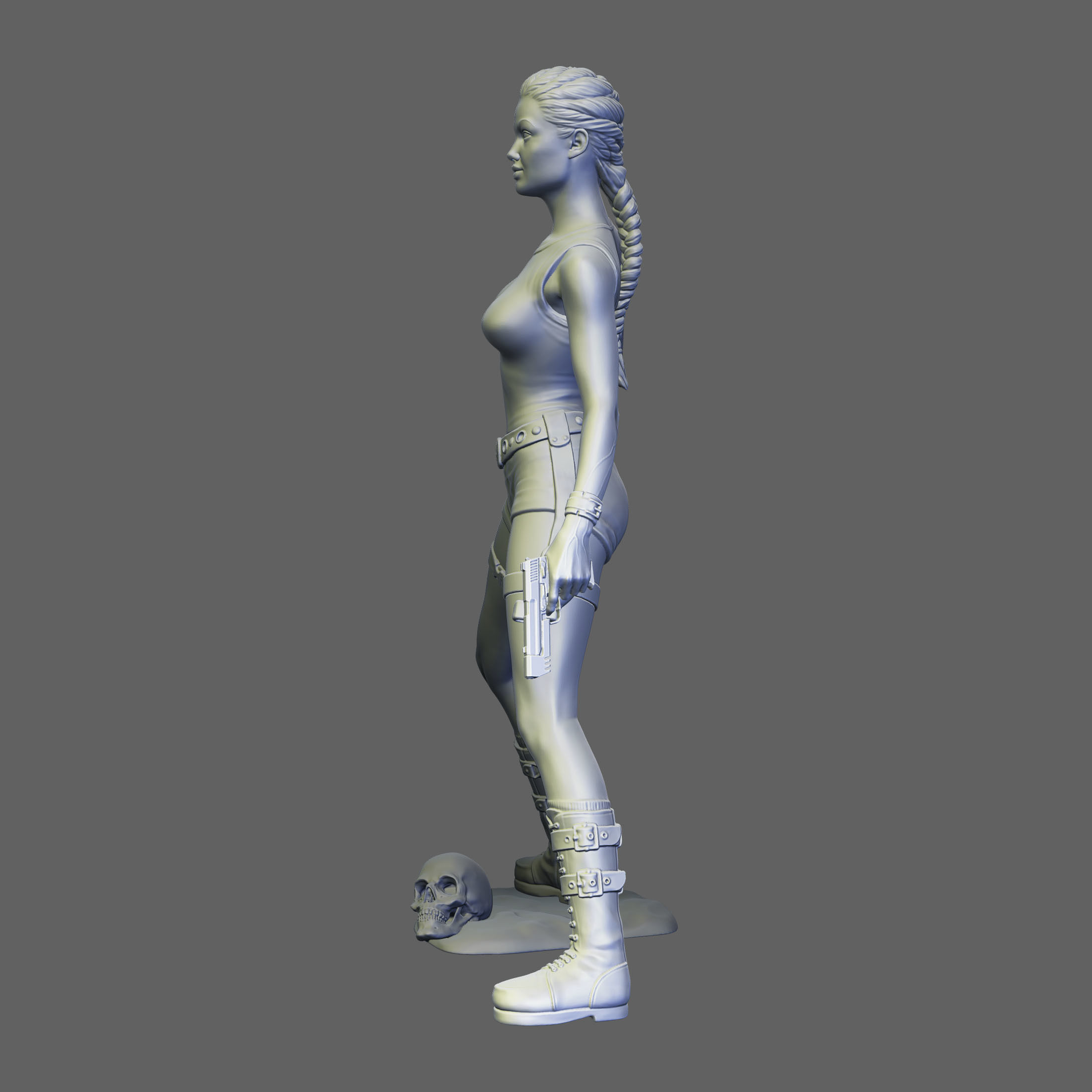 Lara Croft 3D print model_6