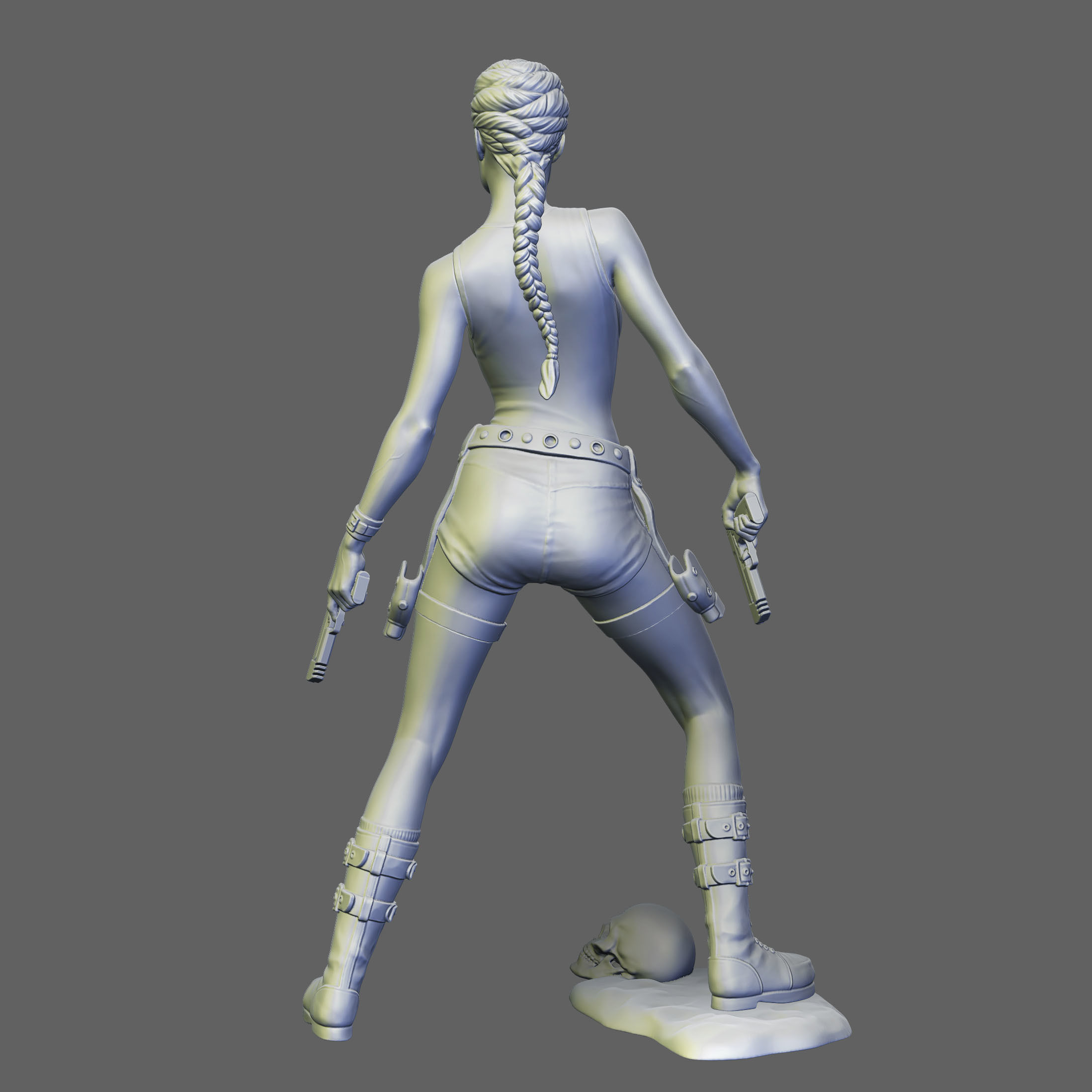 Lara Croft 3D print model_5