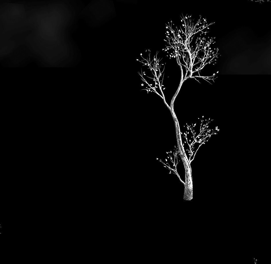 Green Plants-Landscape-Small Tree 54 3D model_2