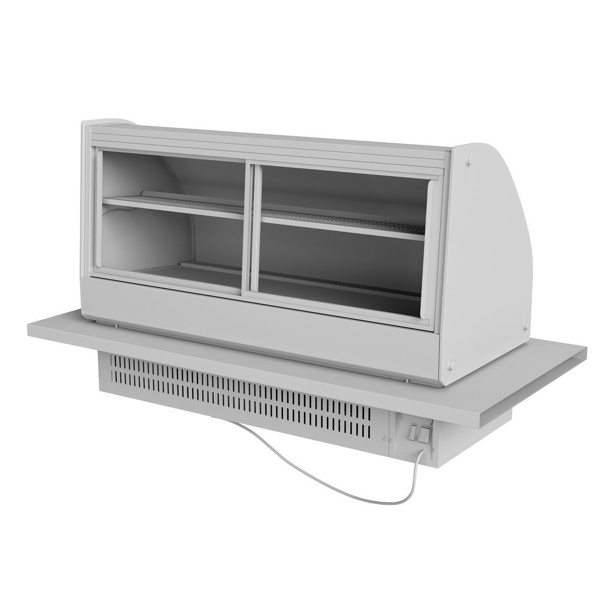 Vollarth 48 inch Refrigerated Countertop Display  3D model_7