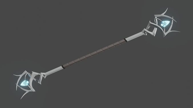 lux staff from WARRIORS  League of Legends 3D print model