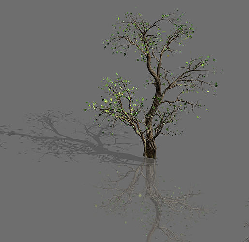 Green Plants-Landscape-Small Tree 65 3D model