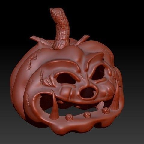 HALLOWEEN pumpkin 3D print model_2