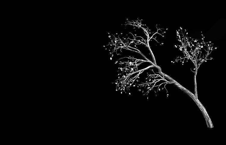 Green Plants-Landscape-Small Tree 66 3D model_2