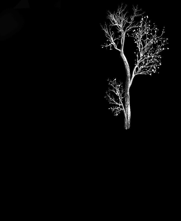 Green Plants-Landscape-Small Tree 68 3D model_2