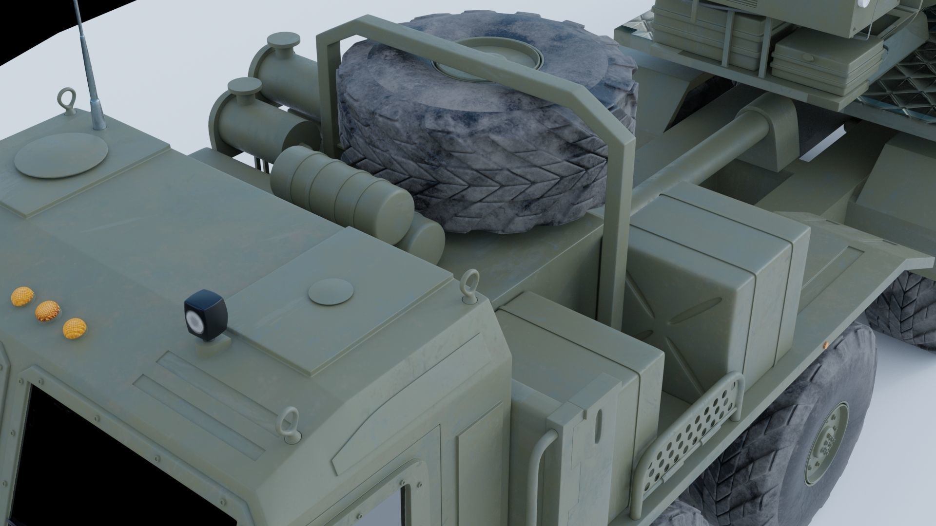 Baz 6909 S400 Launcher 3D model_14