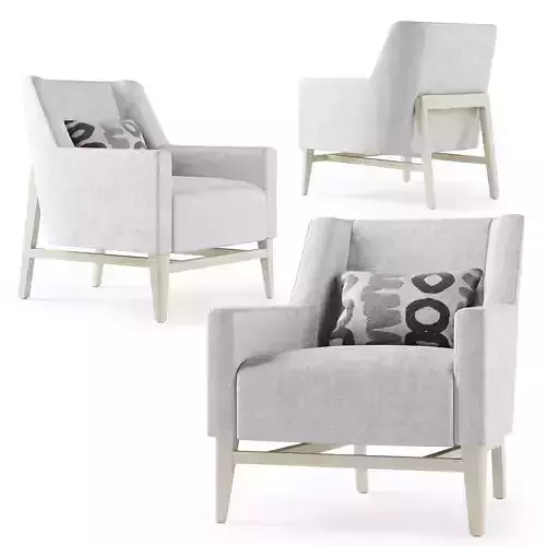 Trestle lounge chair