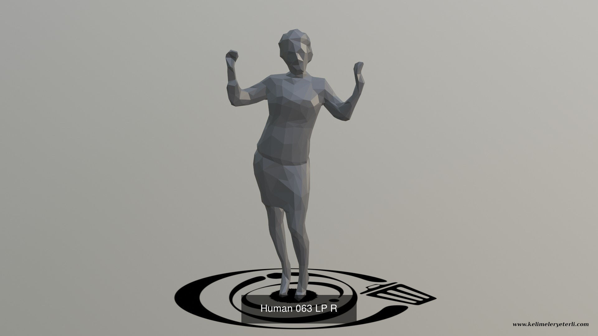 Low Poly People Pack 020 - 30 Pieces R 3D Model Collection_15