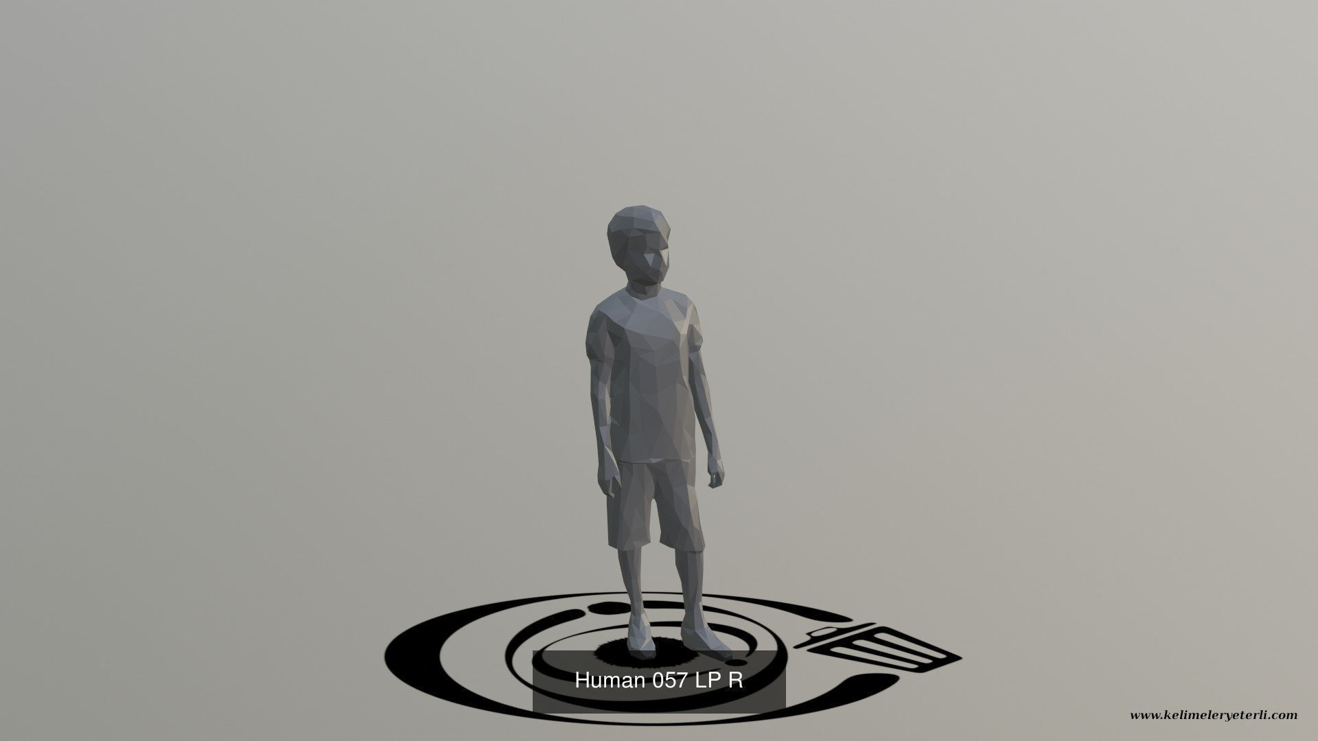 Low Poly People Pack 020 - 30 Pieces R 3D Model Collection_9