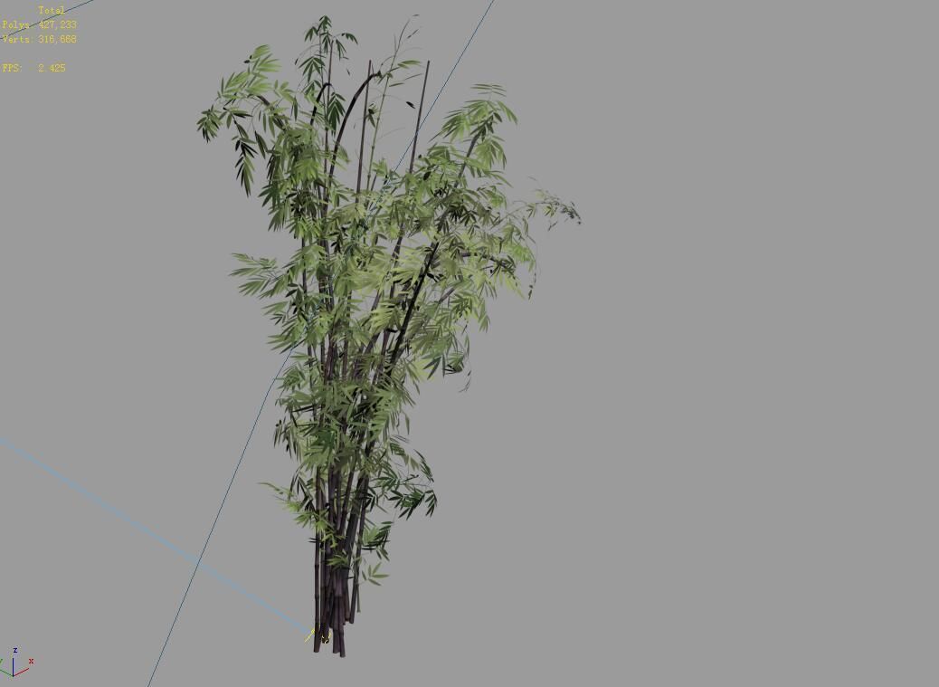 Mount Putuo-Bamboo 26 3D model_4